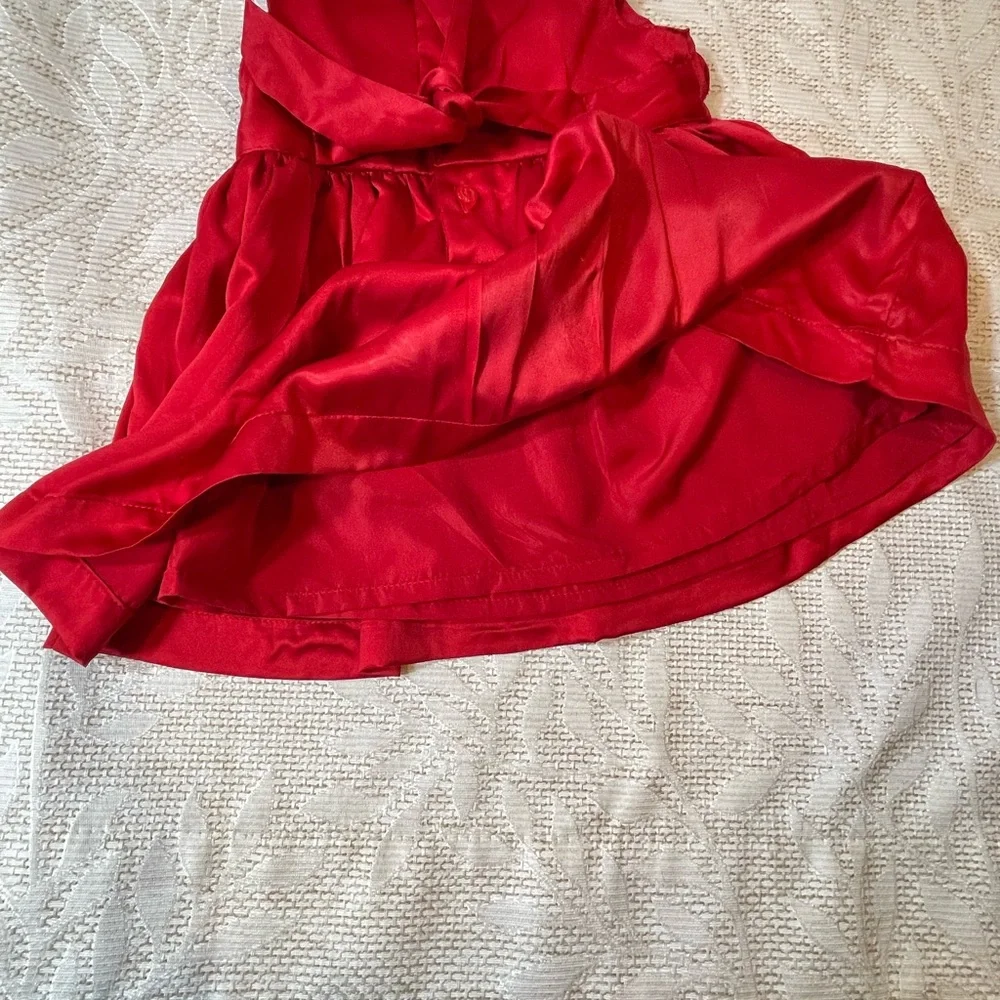 Carters Baby Girl Dress Red Floral Size 3 Months